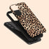 Custom Initials Lush Leopard Galaxy Case